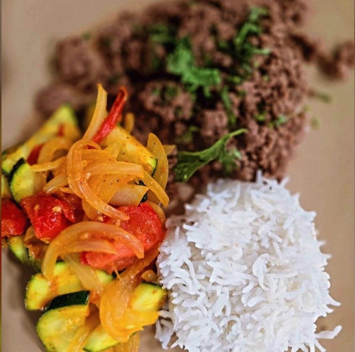 Ground beef fajita bowl from Personal Chef Near Me